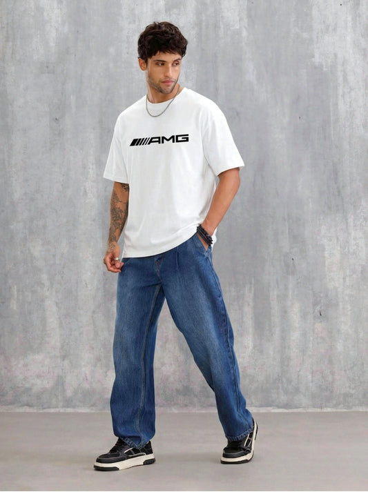 AMG_Model_White_Oversized_Front_T-shirt