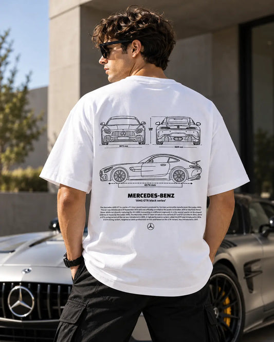 AMG Oversized Graphic Tee – Shade And Thread