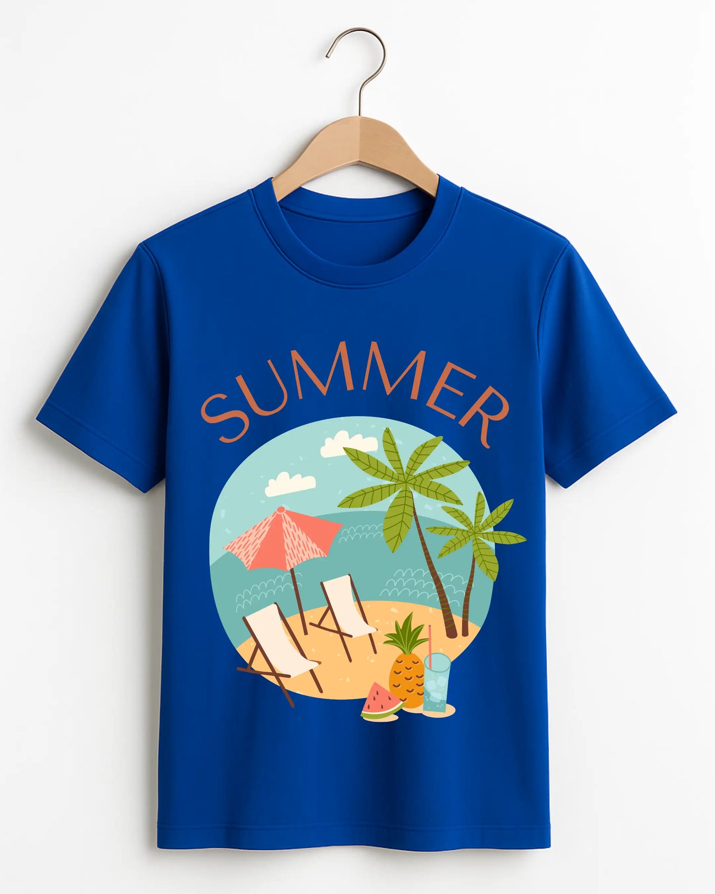 summer_Blue_Front_T-shirt