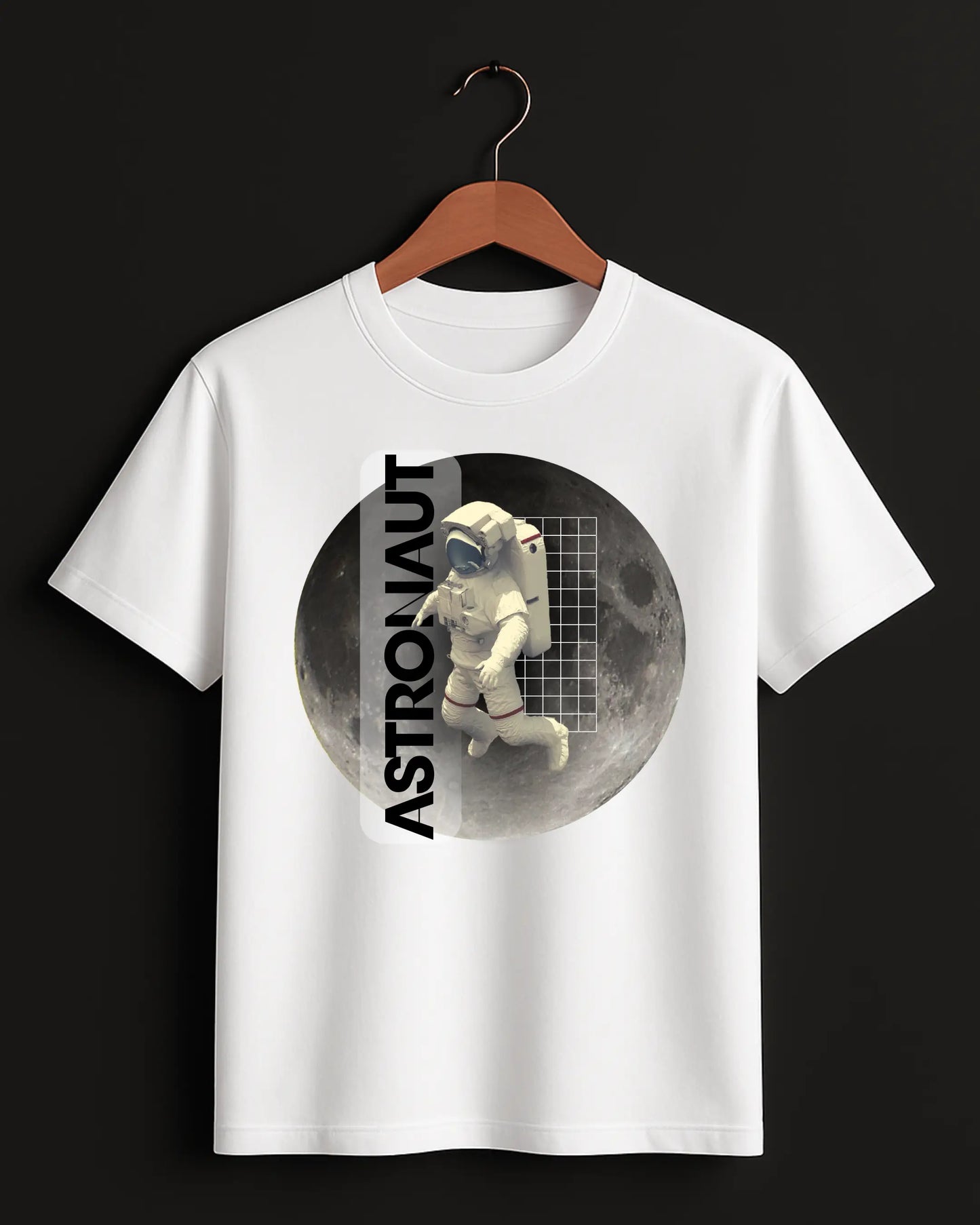 Astronaut_White_Front_T-shirt