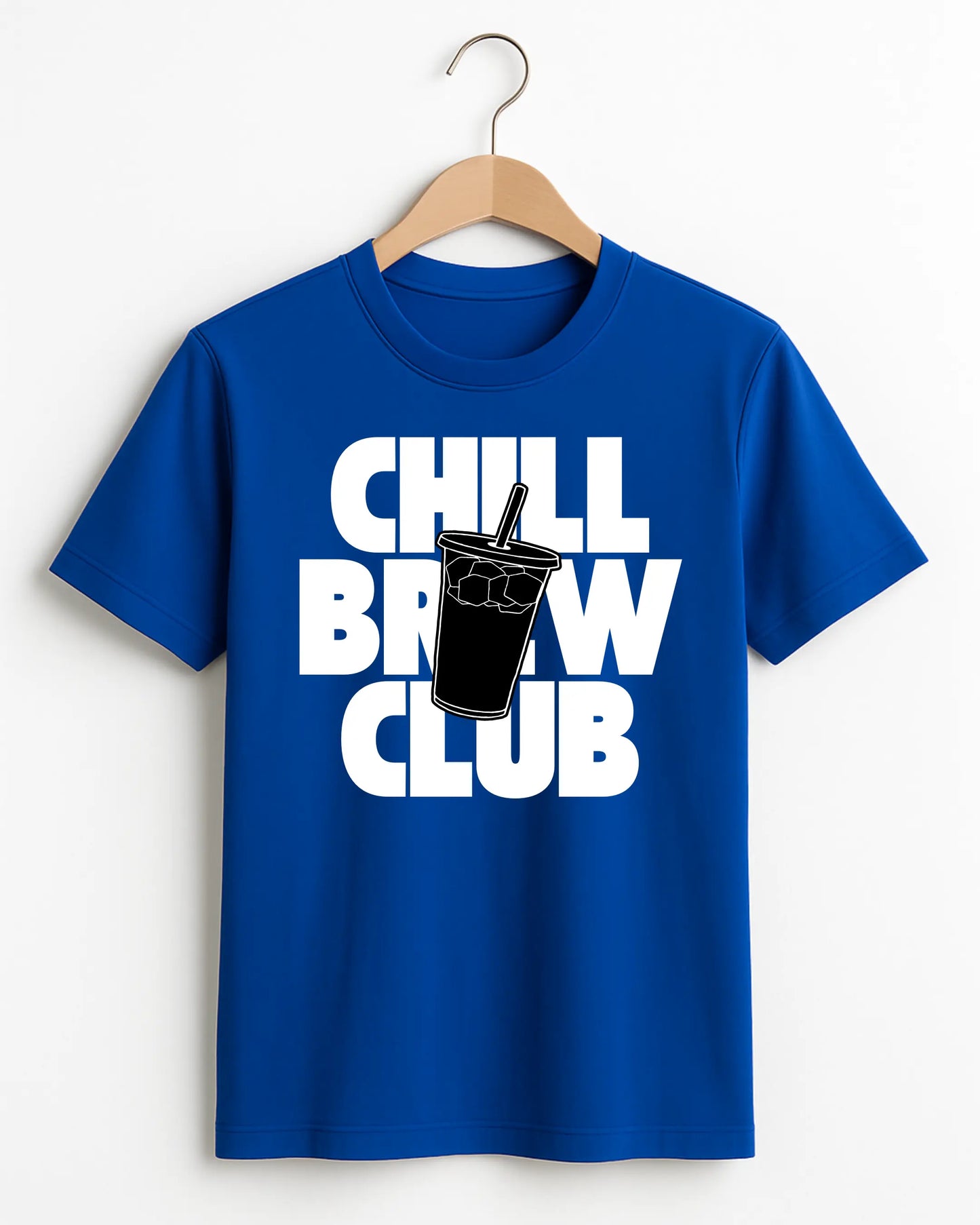 Chill_Brew_Club_Blue_Front_T-shirt