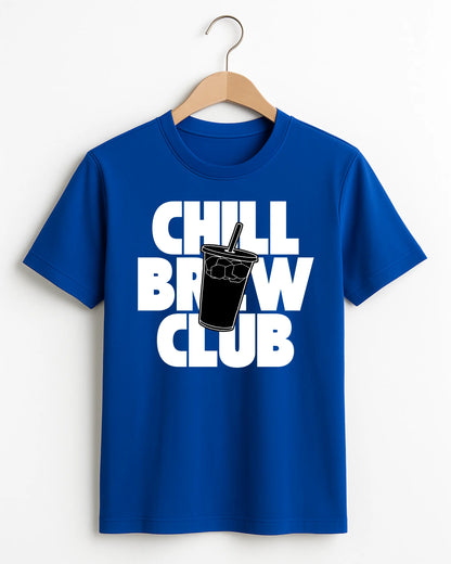 Chill_Brew_Club_Blue_Front_T-shirt