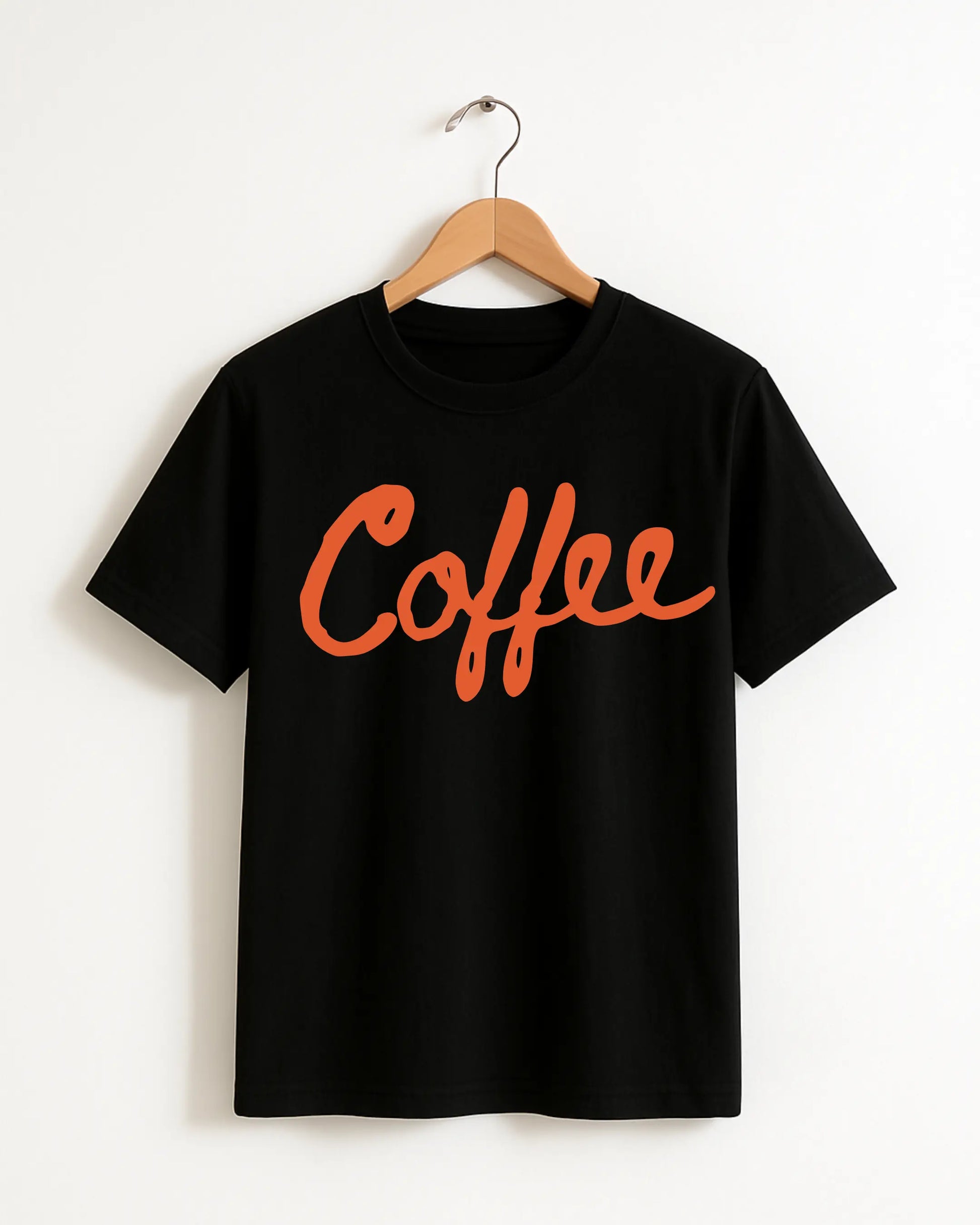Coffee_Black_Front_T-shirt