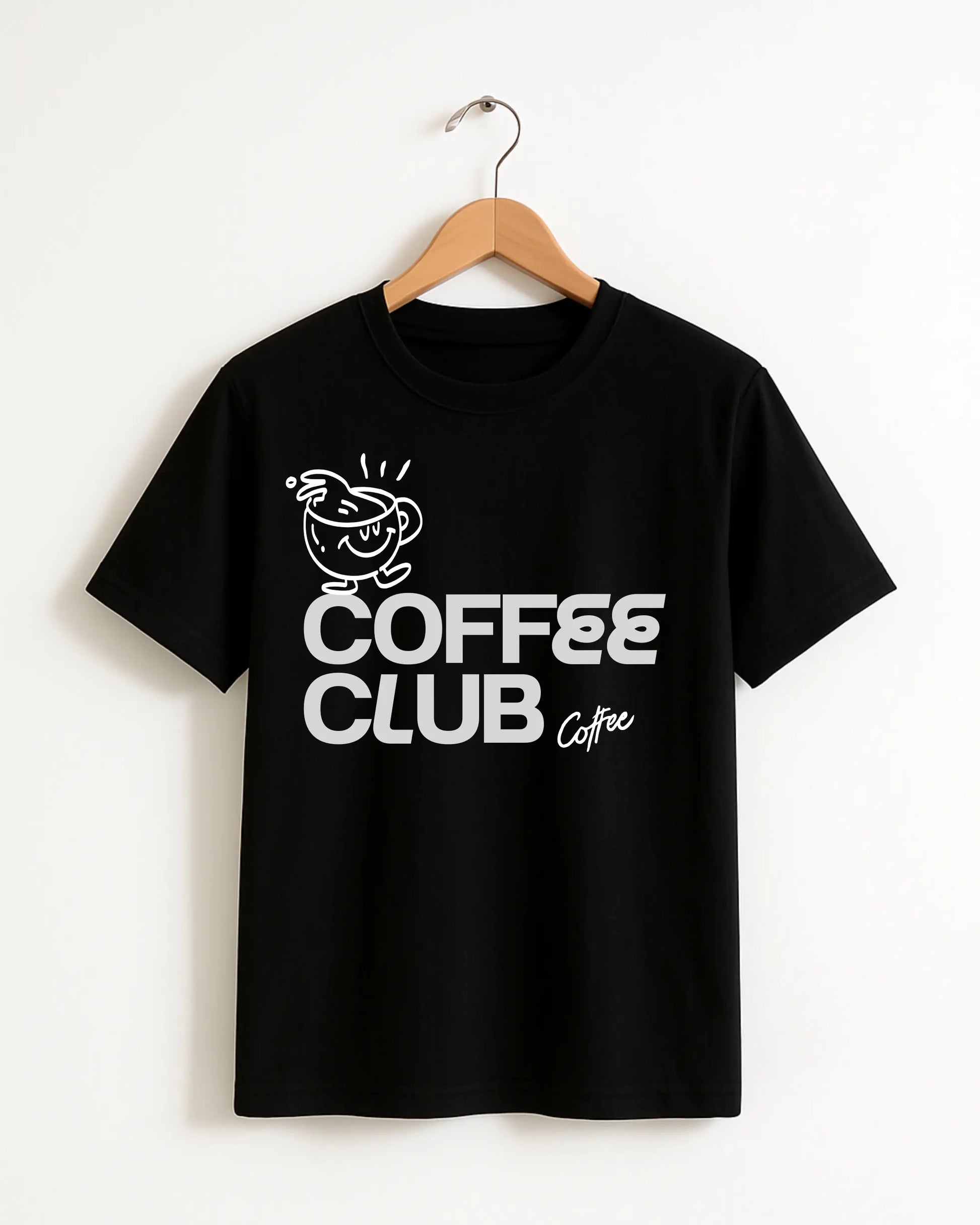 Coffee_Club_Black_Front_T-shirt
