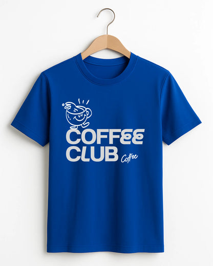 Coffee_Club_Blue_Front_T-shirt