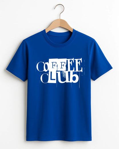 Coffee_Club_Style_2_Blue_Front_T-shirt