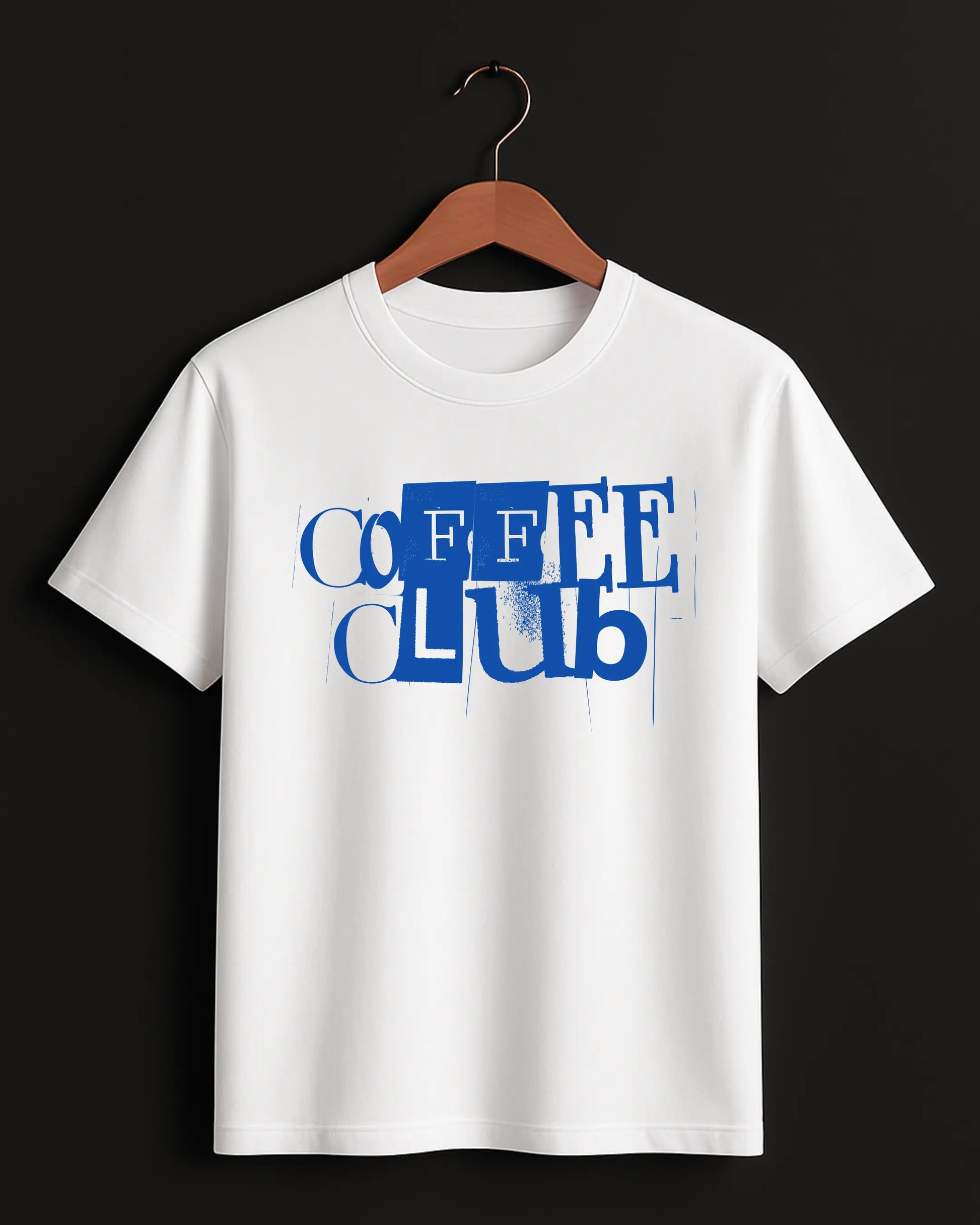 Coffee_Club_Style_2_White_Front_T-shirt