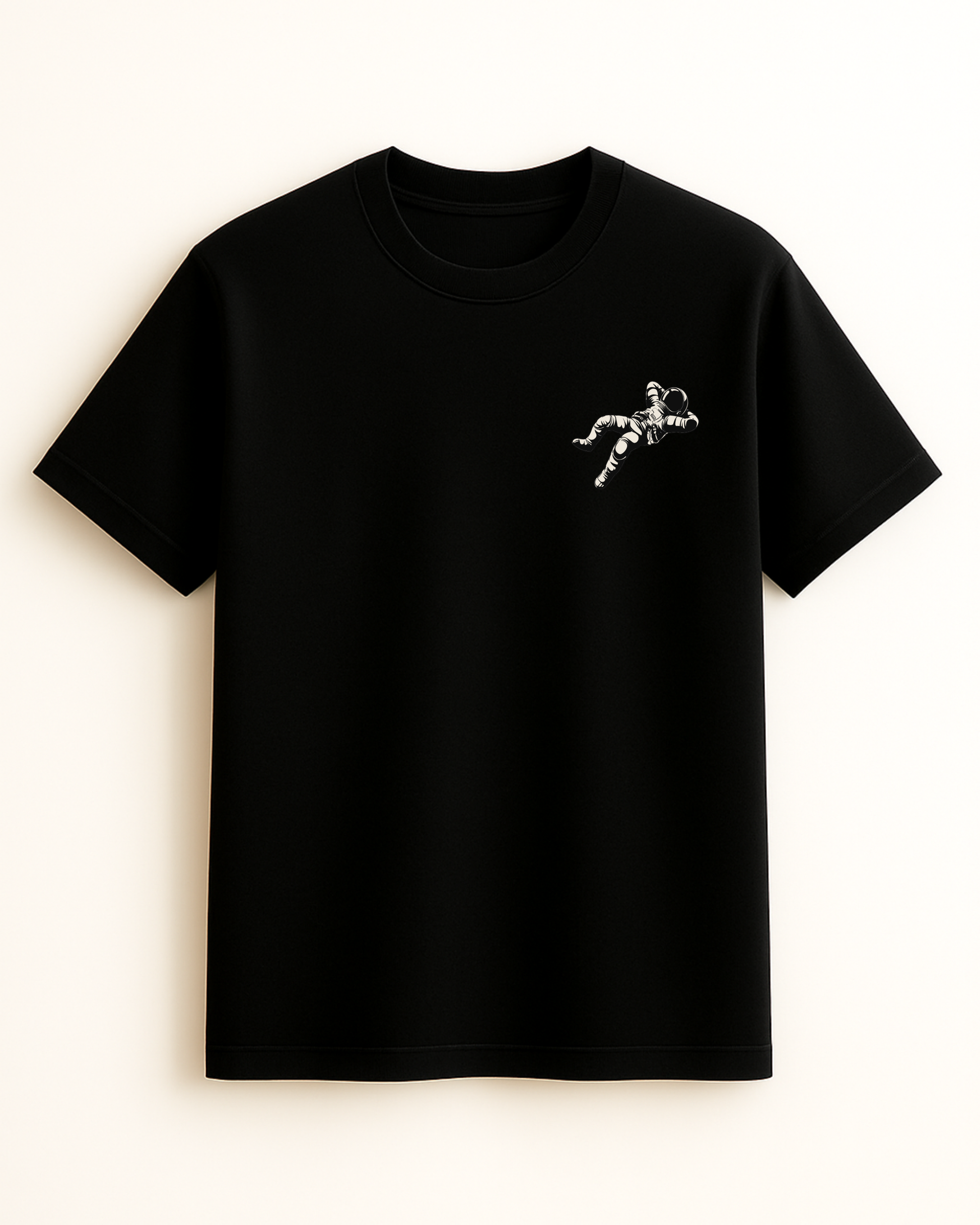 Cosmic_Explorer_Black_Front_T-shirt