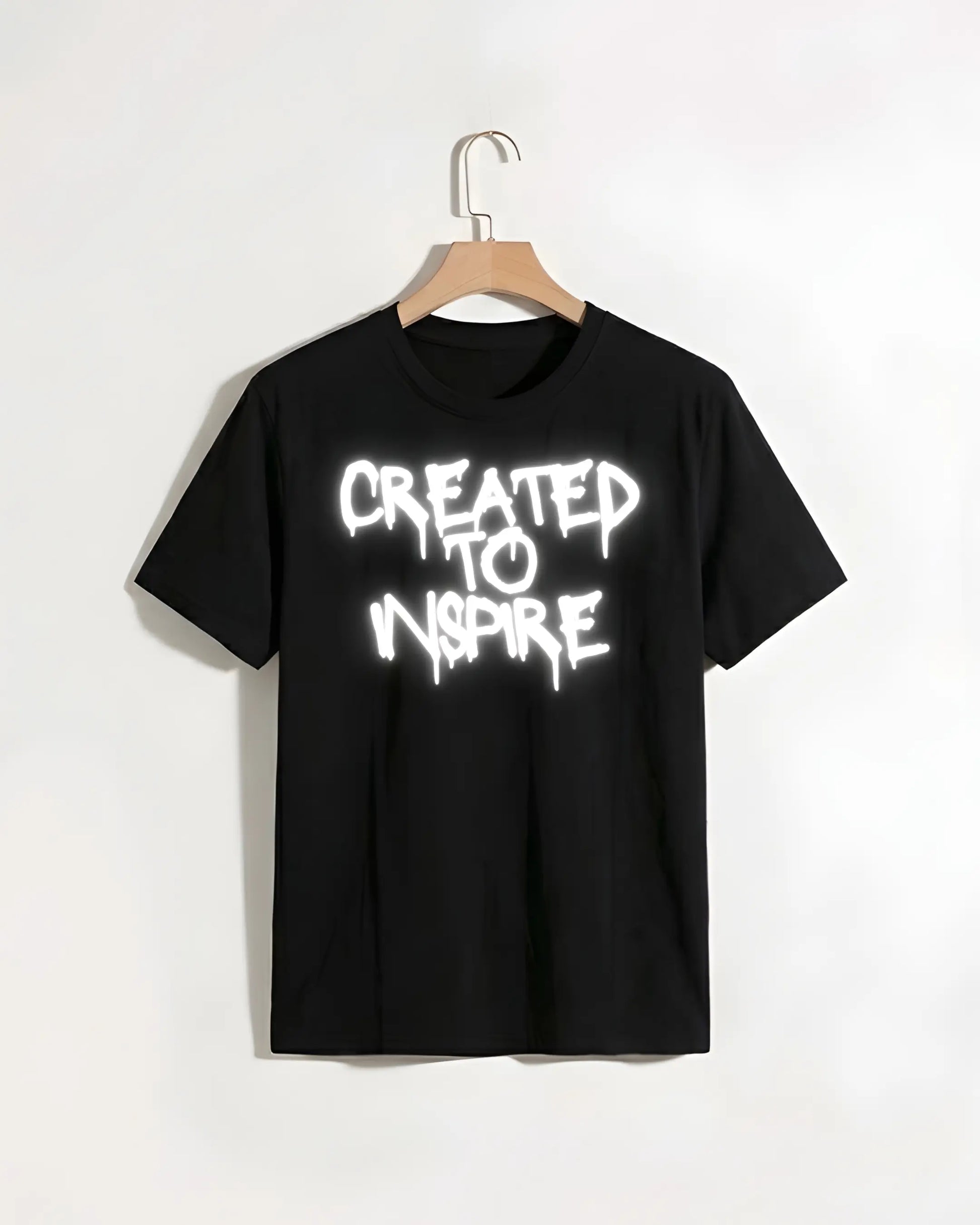 Crafted_To_Inspire_Black_T-shirt