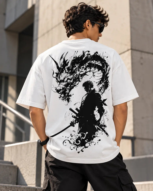 Zoro Oversized Graphic Tee – Shade And Thread