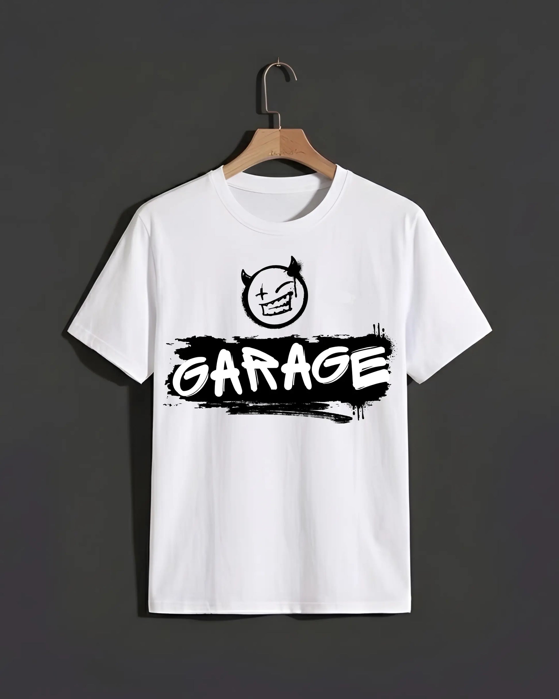 Garage_White_T-shirt
