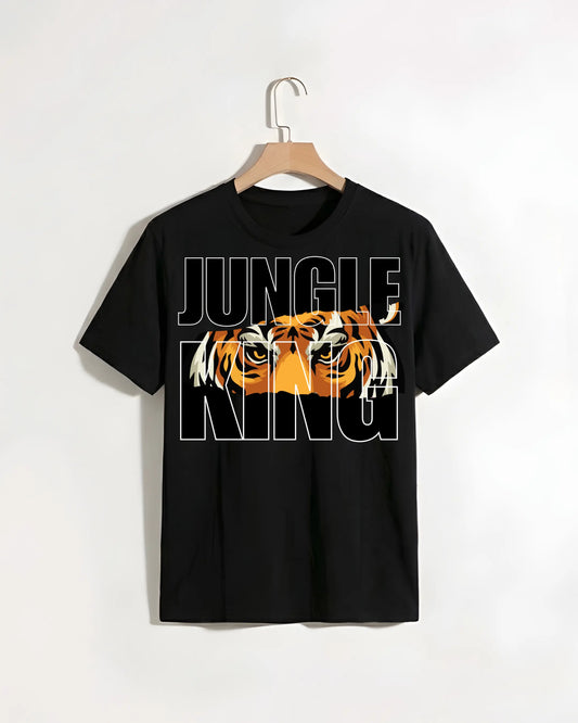 JUNGLE_KING_Black_T-shirt