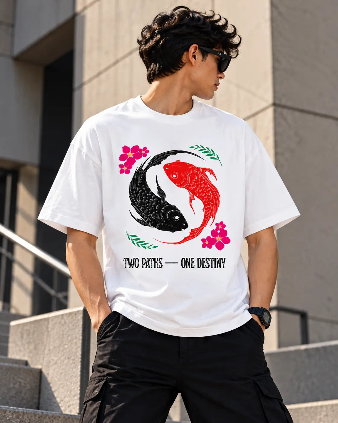 Two Paths One Destiny Graphic Tee – Shade And Thread