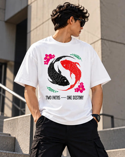 Two Paths One Destiny Graphic Tee – Shade And Thread