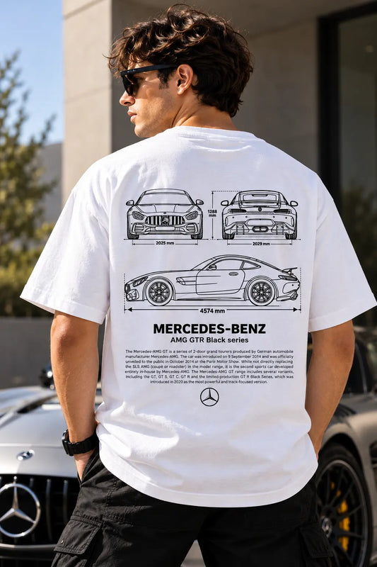 AMG Oversized Graphic Tee – Shade And Thread