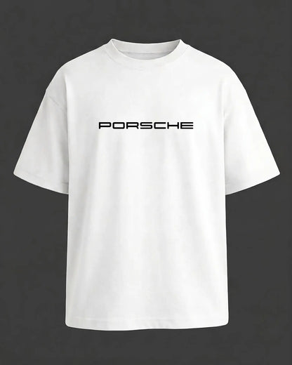 Porsche_White_Oversized_Front_T-shirt