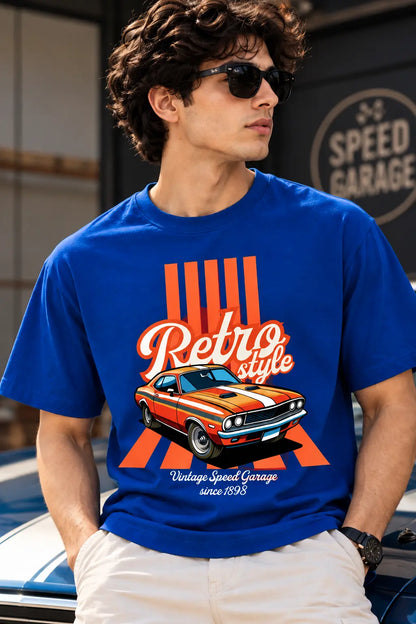 Retro Style Tee – Shade And Thread