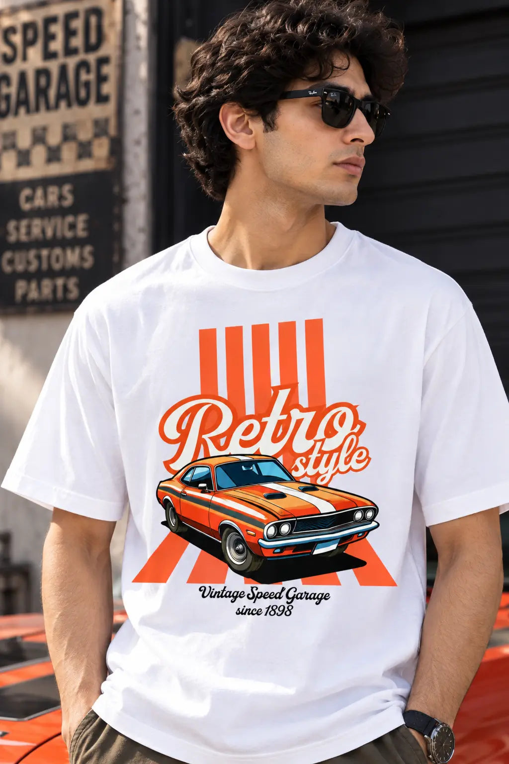 Retro Style Tee – Shade And Thread