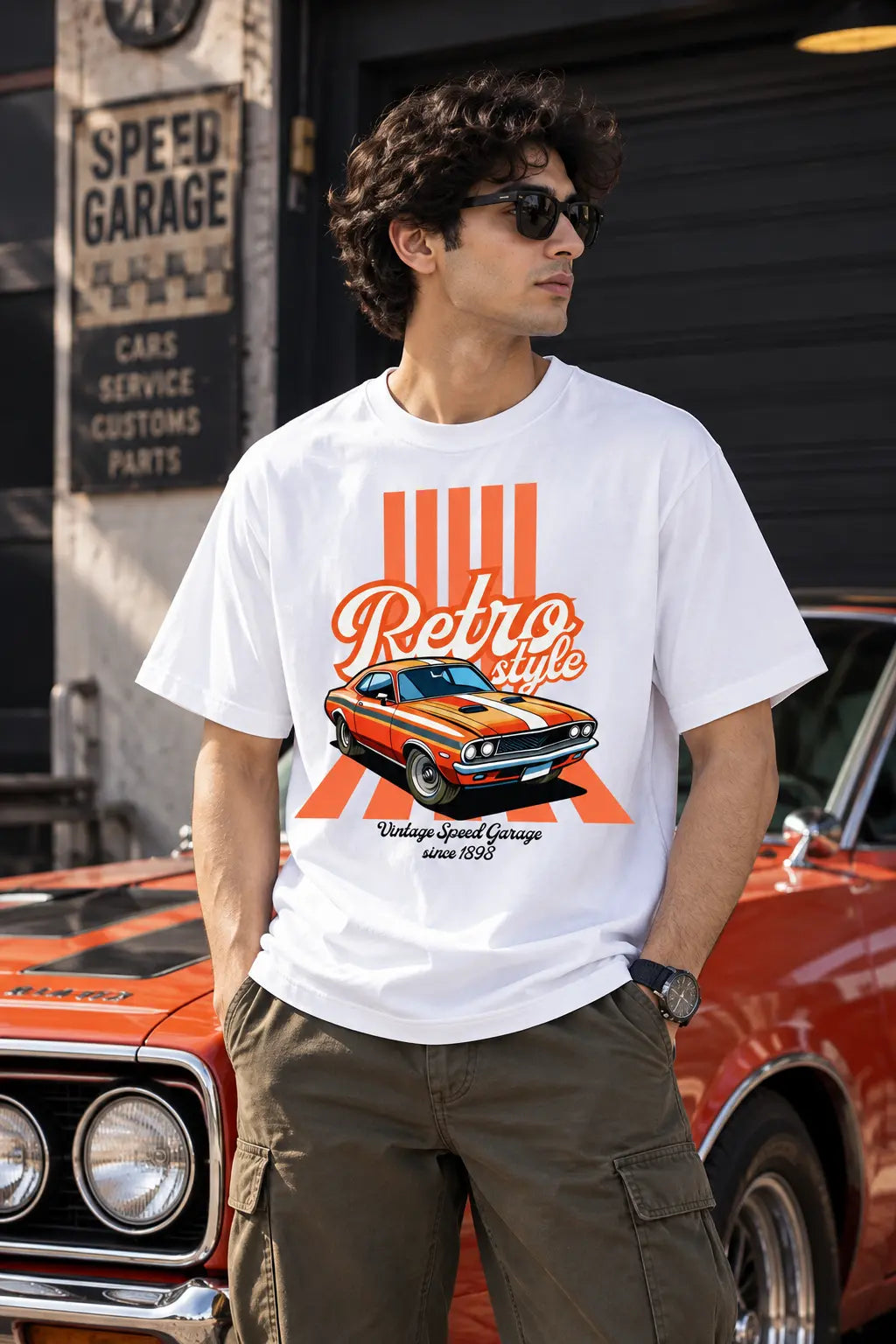 Retro Style Tee – Shade And Thread
