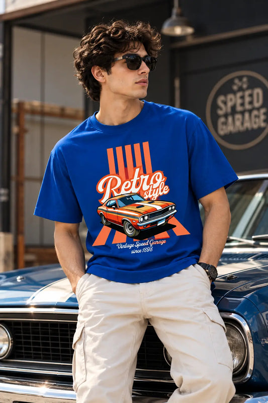 Retro Style Tee – Shade And Thread