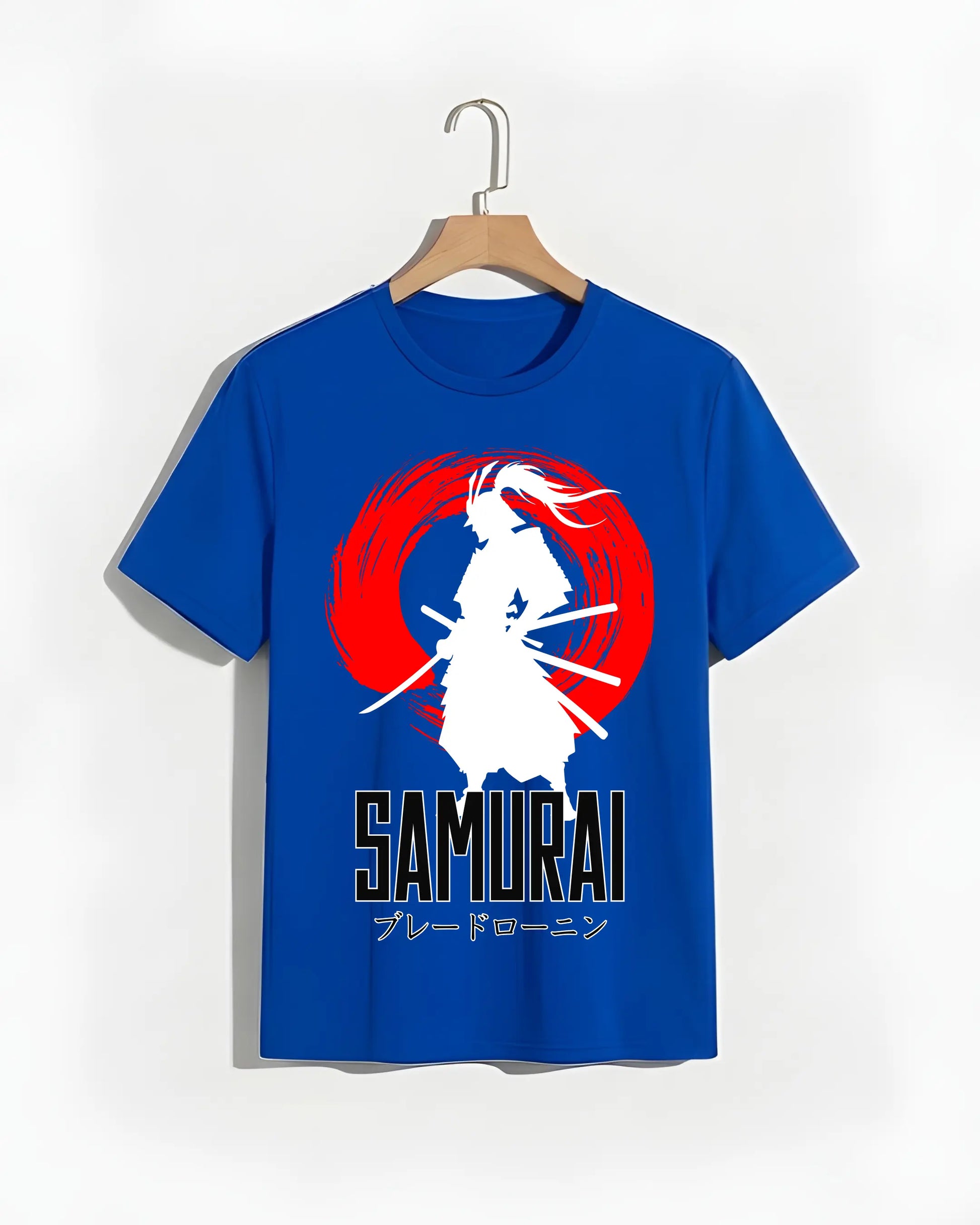 Samurai_Blue_T-shirt