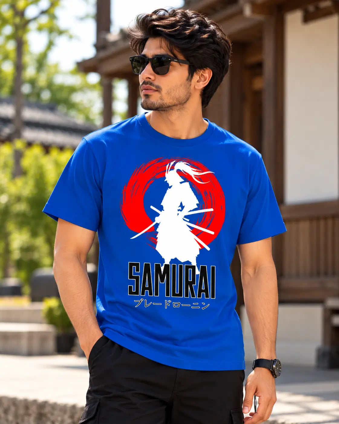 The Samurai Graphic Tee – Shade And Thread