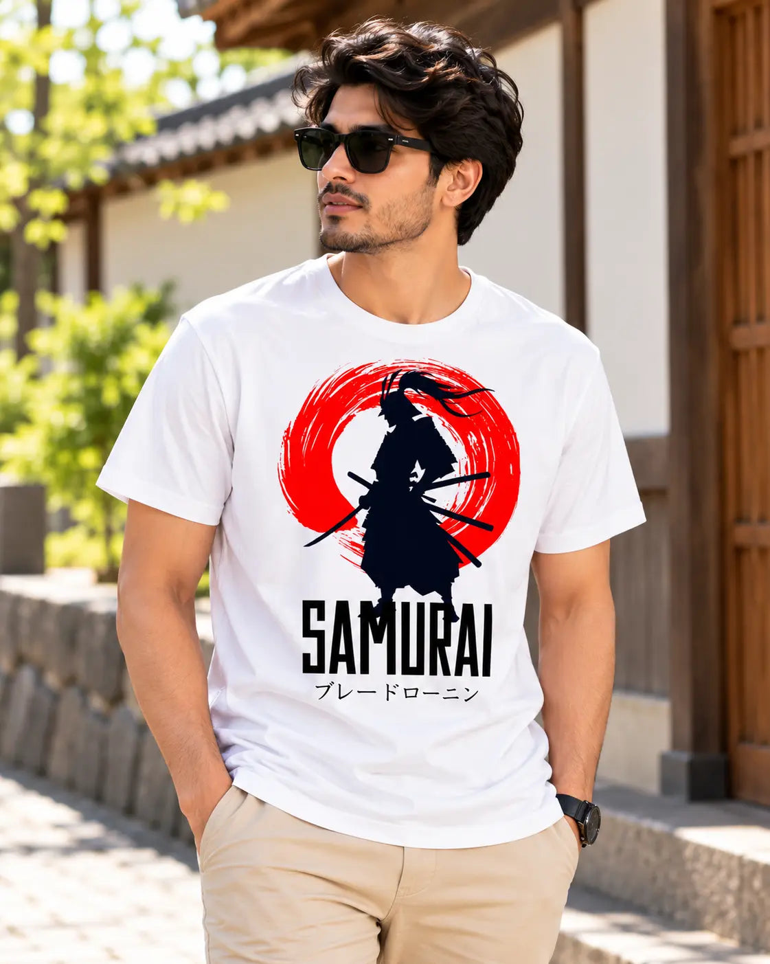 The Samurai Graphic Tee – Shade And Thread