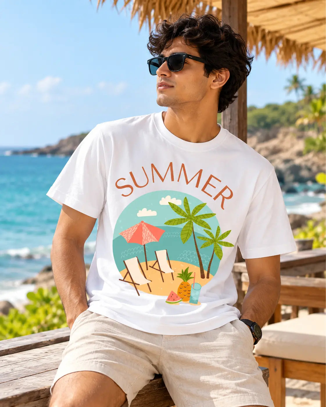 Sun Season Graphic Tee – Shade And Thread
