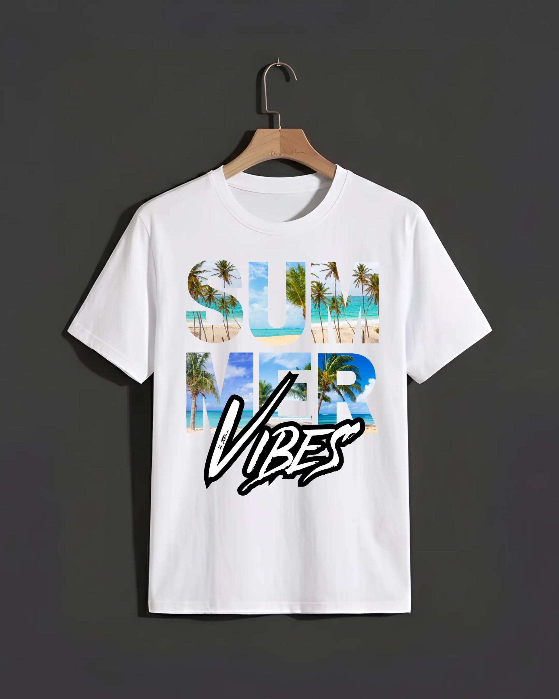 Summer_Vibes_-_Modern_White_T-shirt