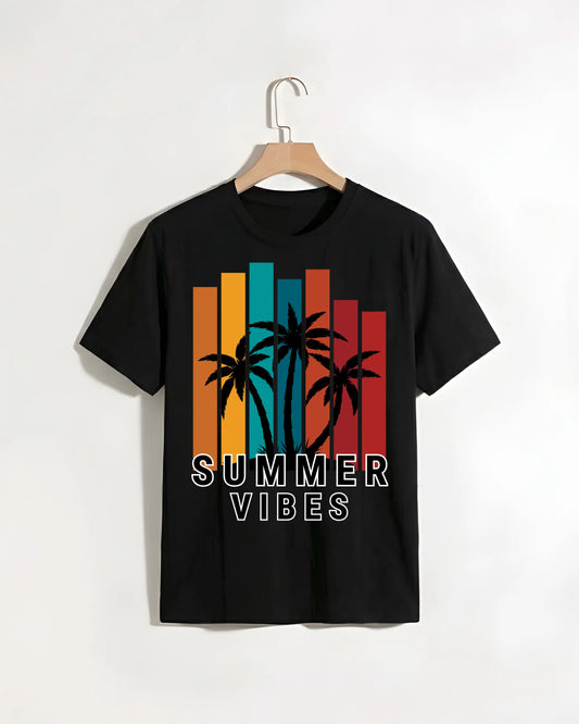 Summer_Vibes_Black_T-shirt