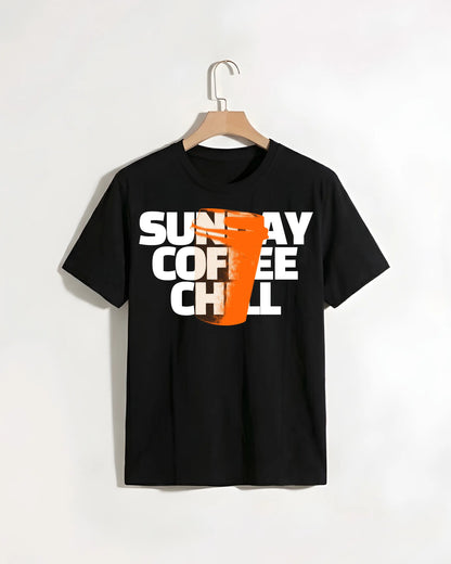 Sunday_Coffee_Chill_Black_T-shirt
