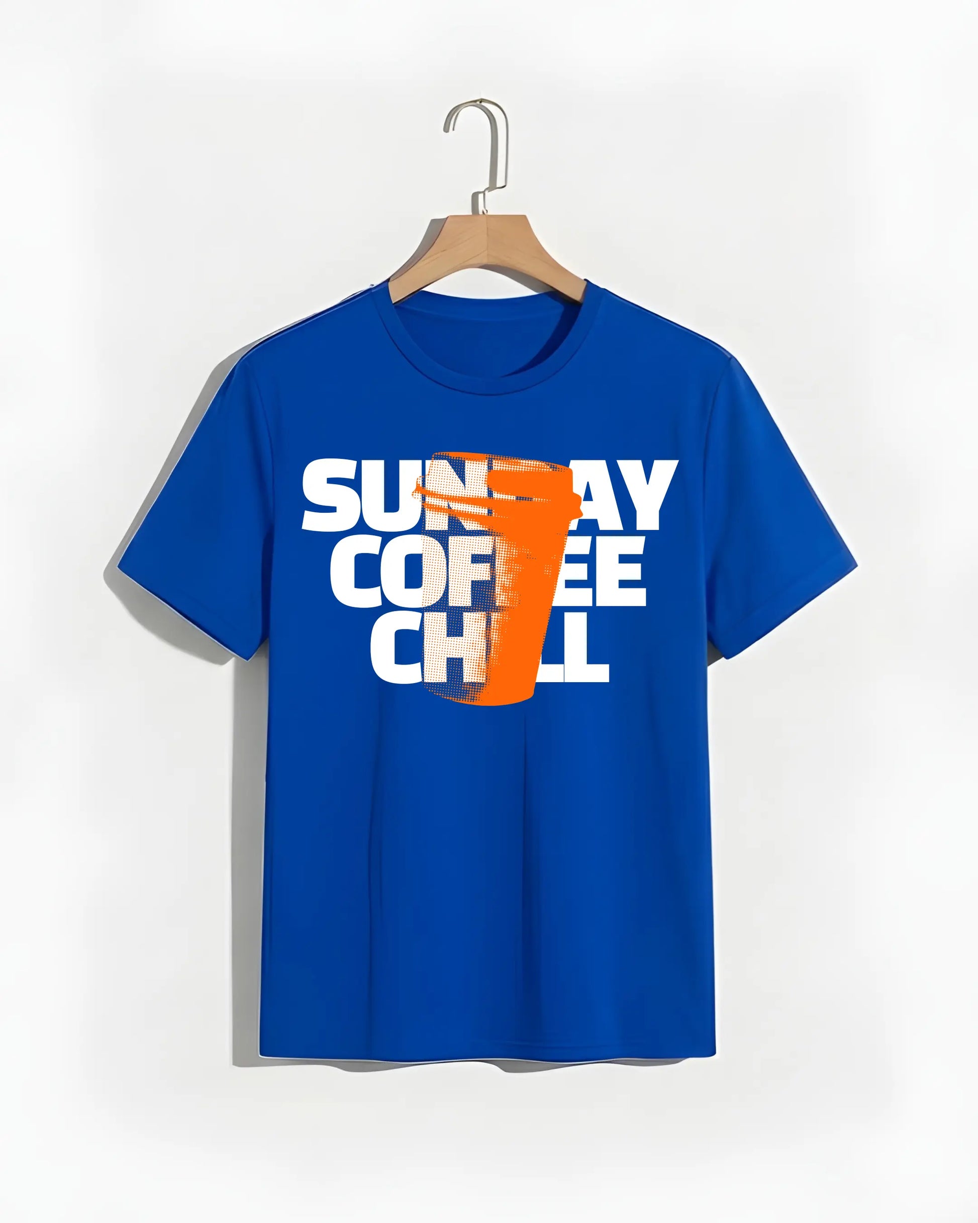 Sunday_Coffee_Chill_Blue_T-shirt