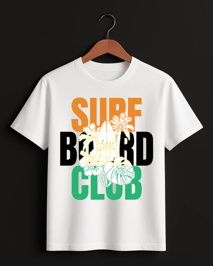 Surf_Board_Club_White_Front_T-shirt