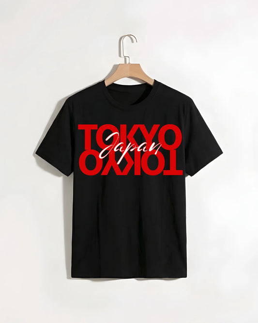 Tokyo_Japan_Black_T-shirt