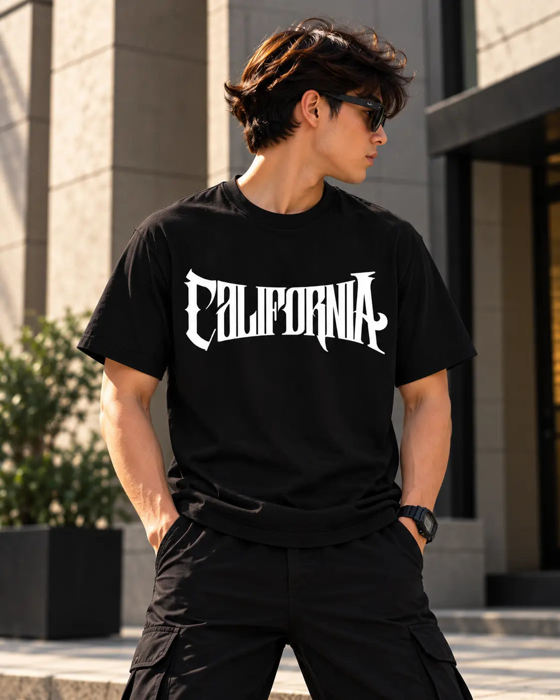 California Printed Tee – Shade And Thread