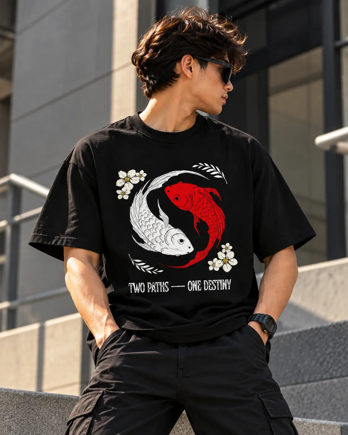 Two Paths One Destiny Graphic Tee – Shade And Thread