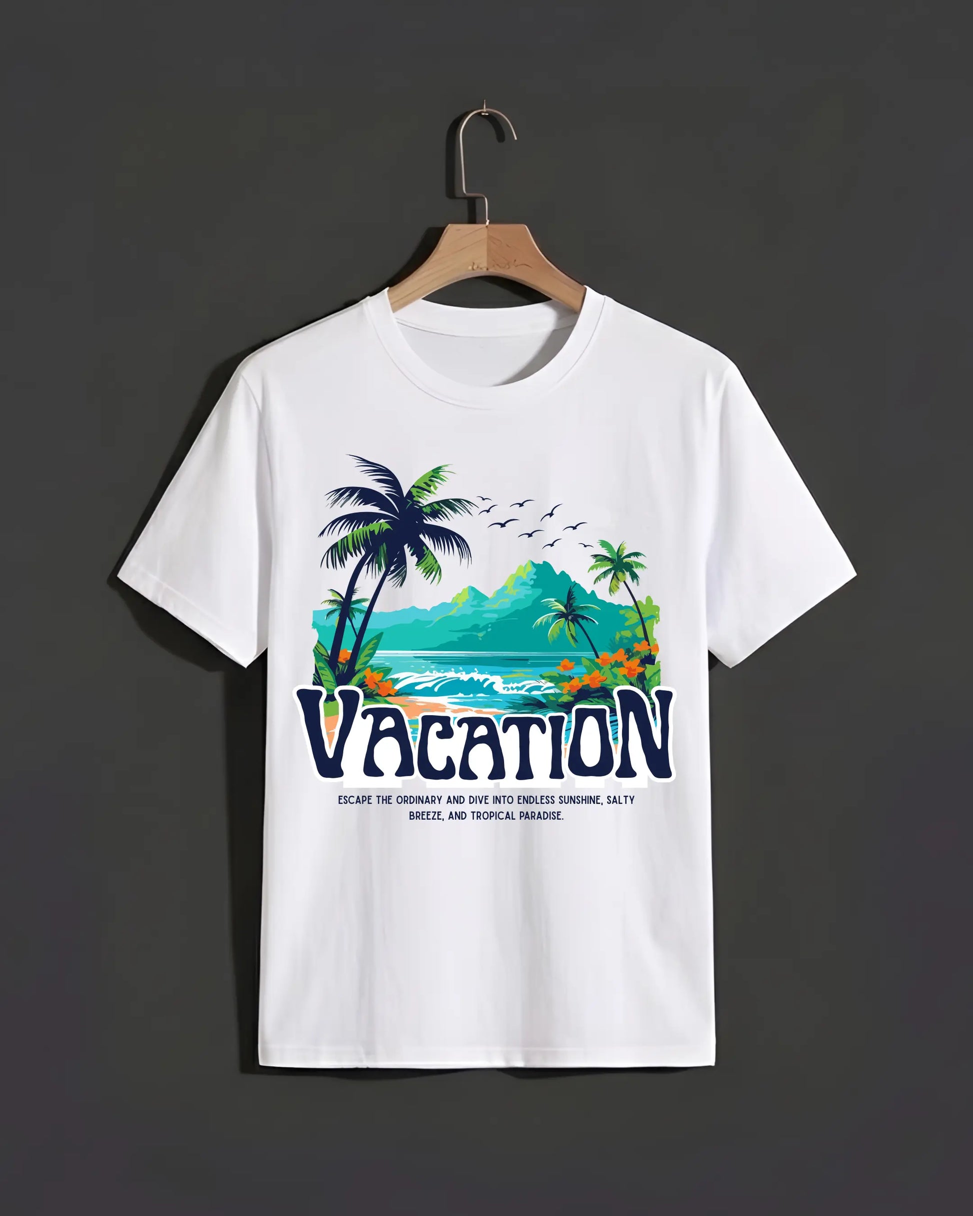 Vacation_White_T-shirt
