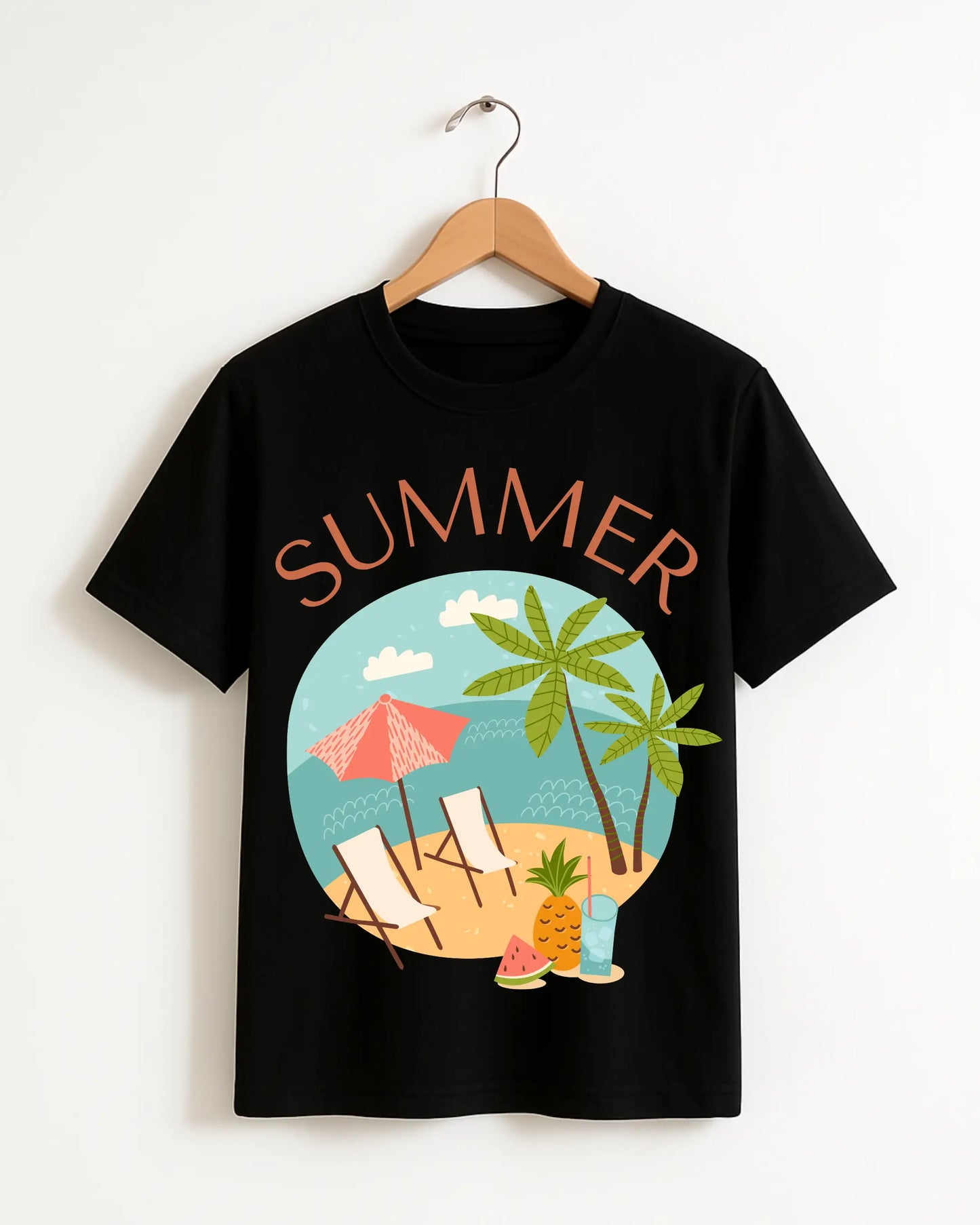summer_Black_Front_T-shirt